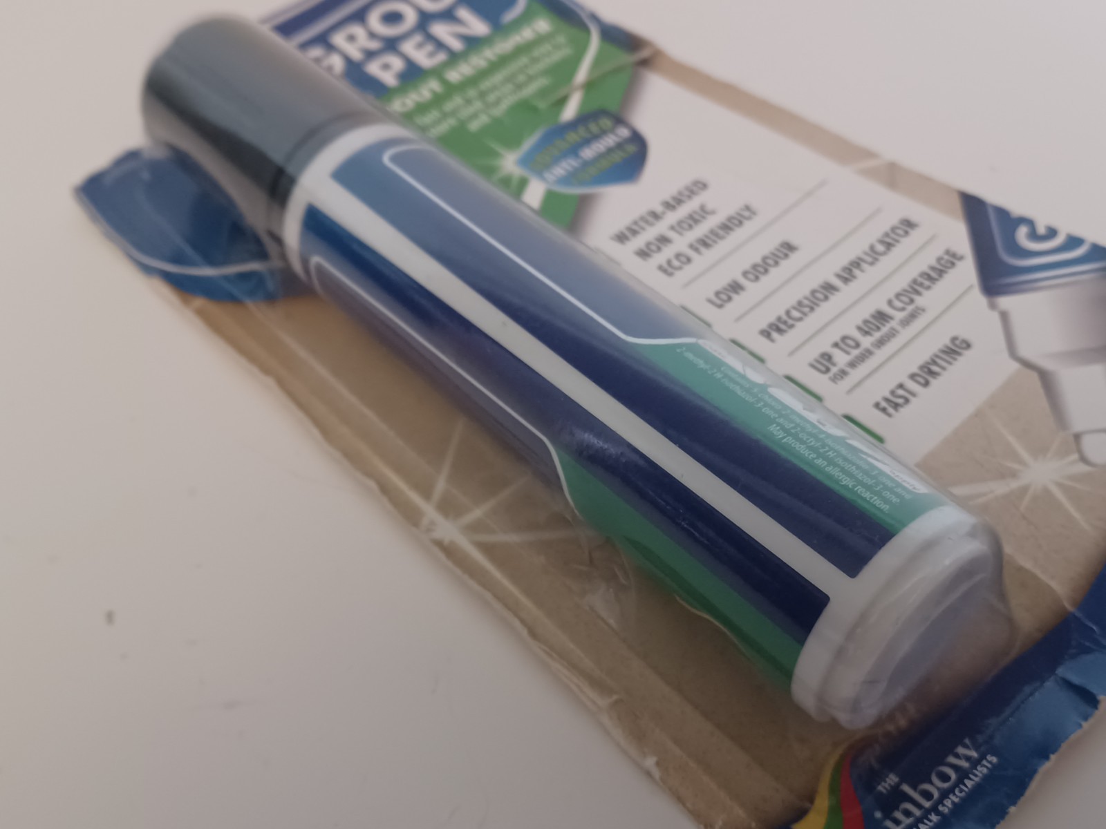 The Rainbow 15MM Grout Pen, Grout Restorer, Dark Gey