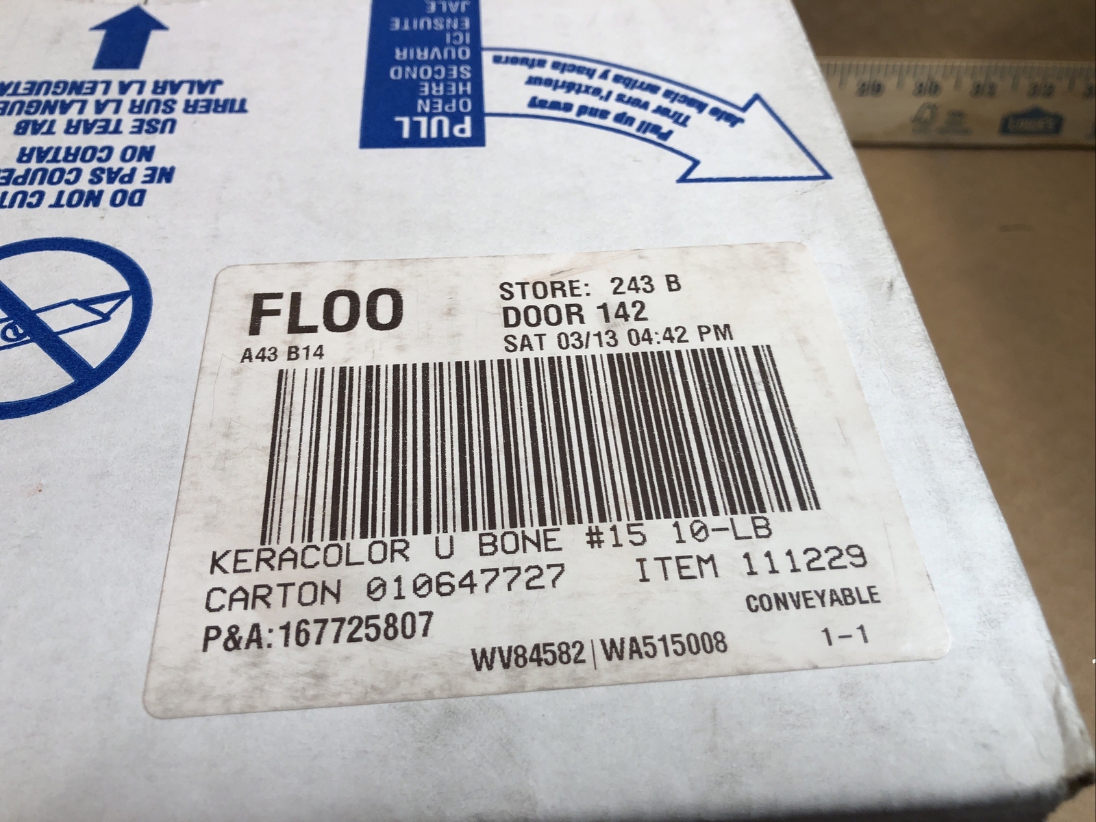 Mapei KeraColor Unsanded Grout (2) 10 Lb Bags – Color Bone