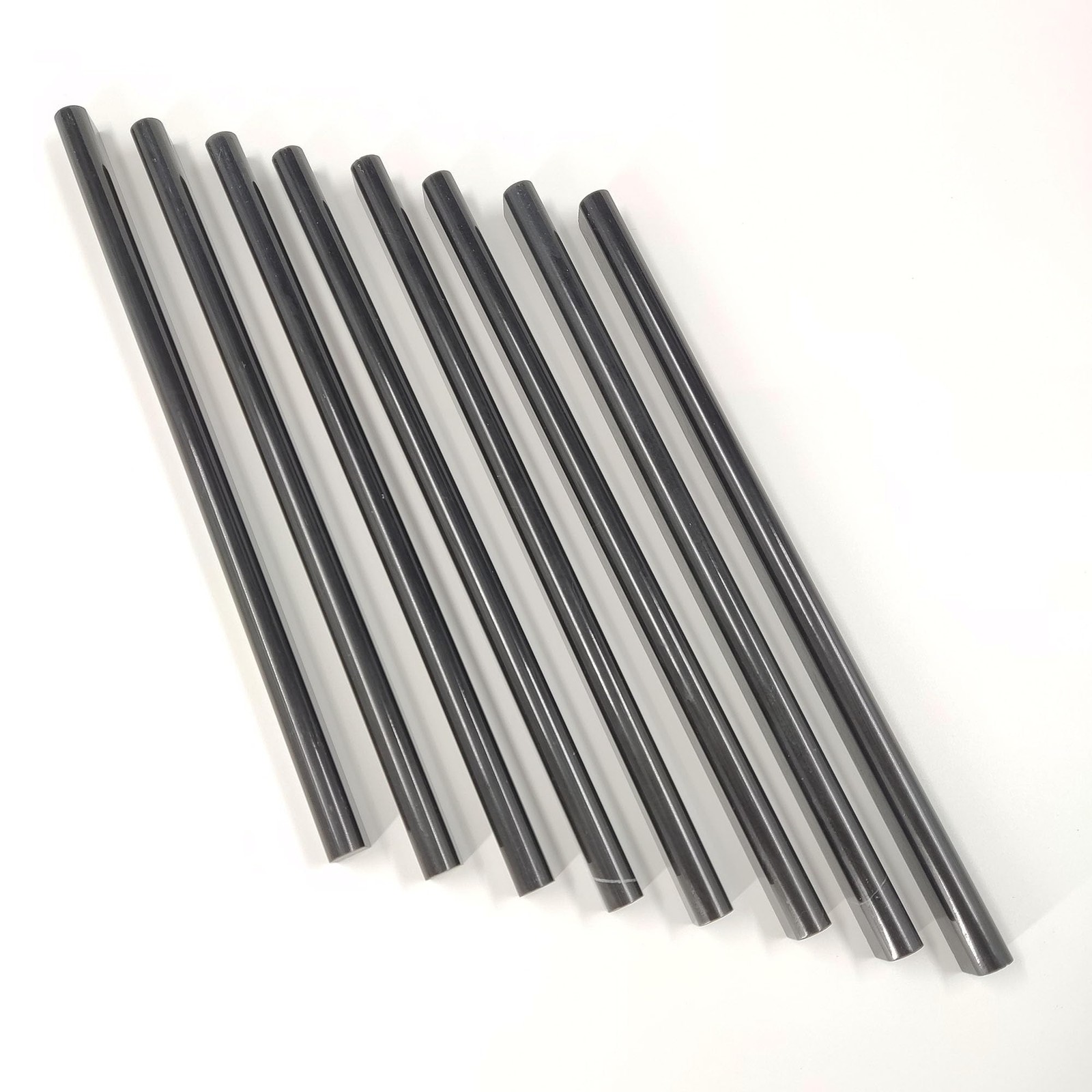 Black 15 Pack Marble Pencil Tile, 0.5″X12″ Polished Marble Tile Edge Trim for…