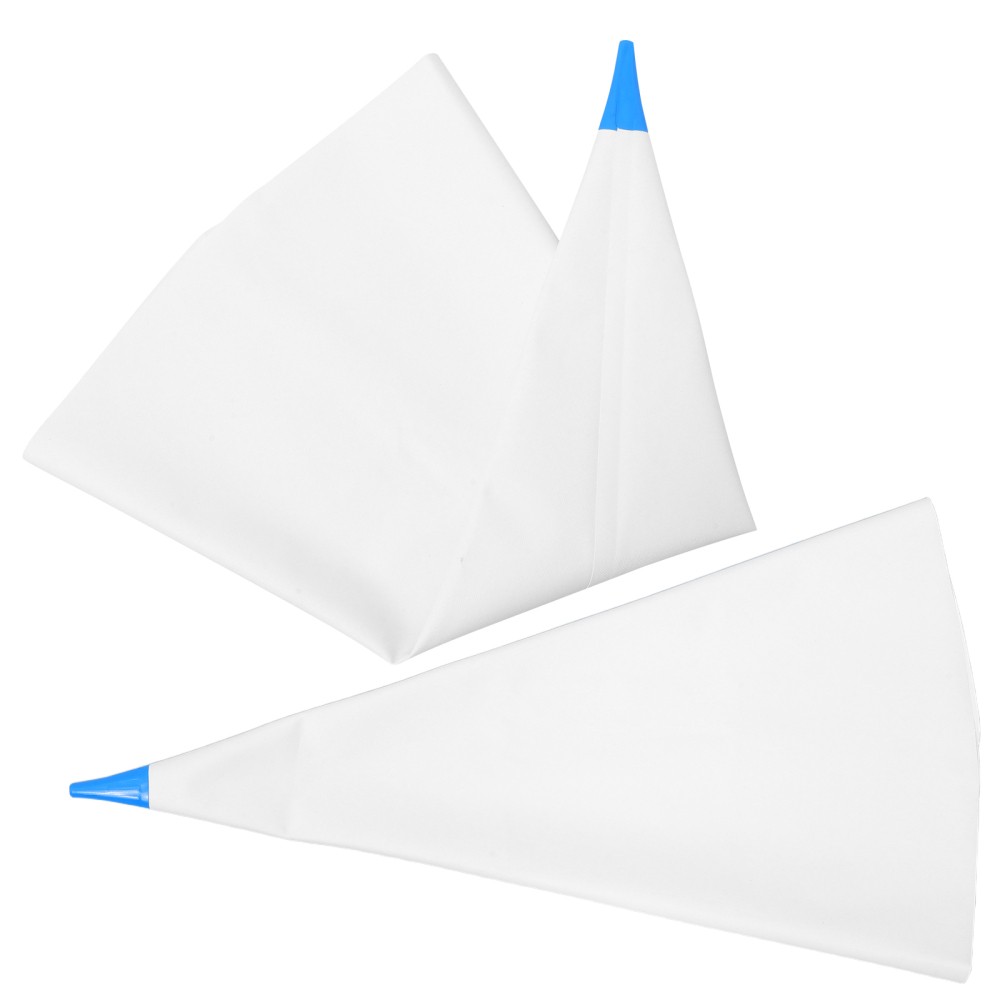 2Pcs Reusable Brick Mortar Grout Bags PVC Material White Tile Grout Filling Set