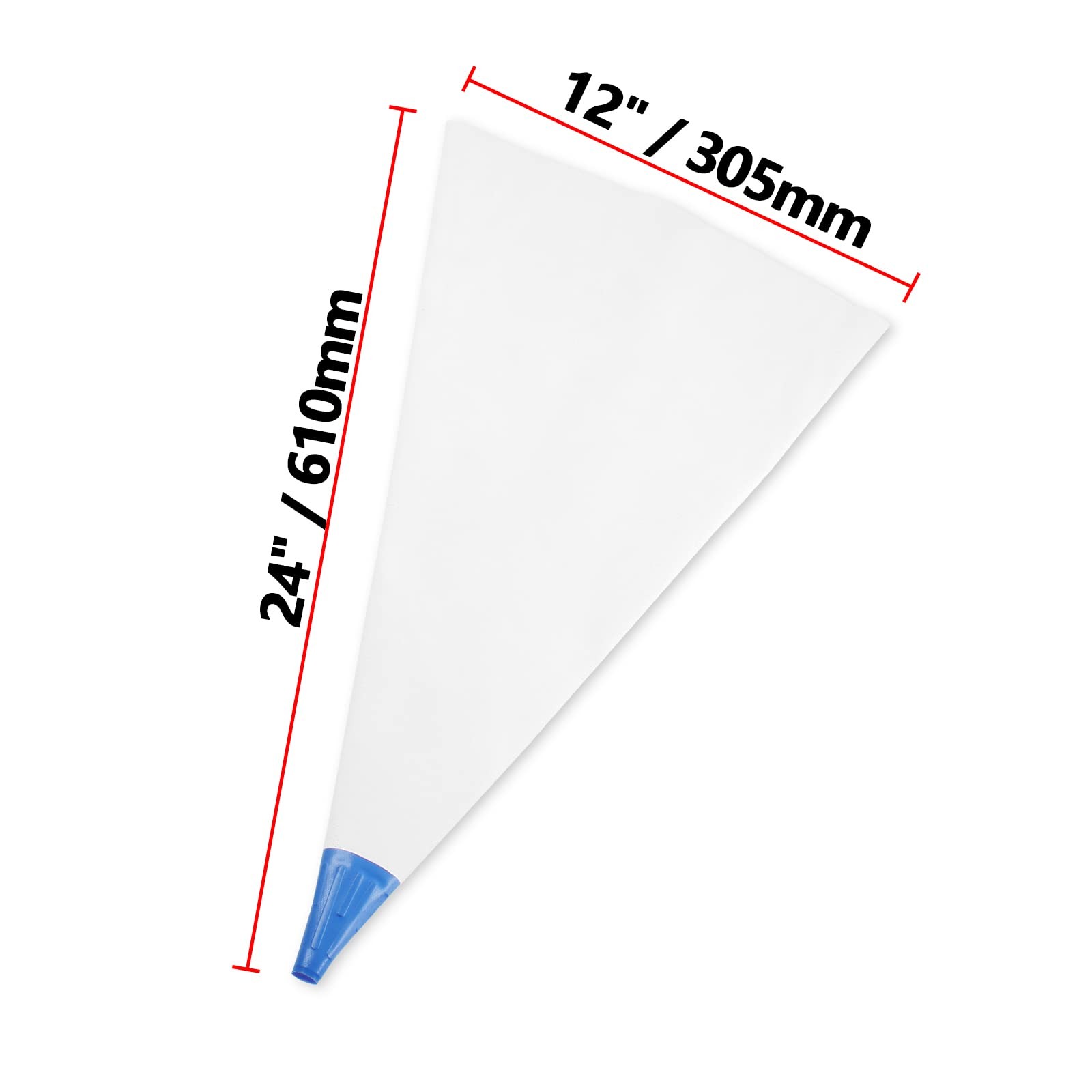 12″x24″ Blue Tile Grout Bag 3 Pack Heavy Duty Mortar Bags