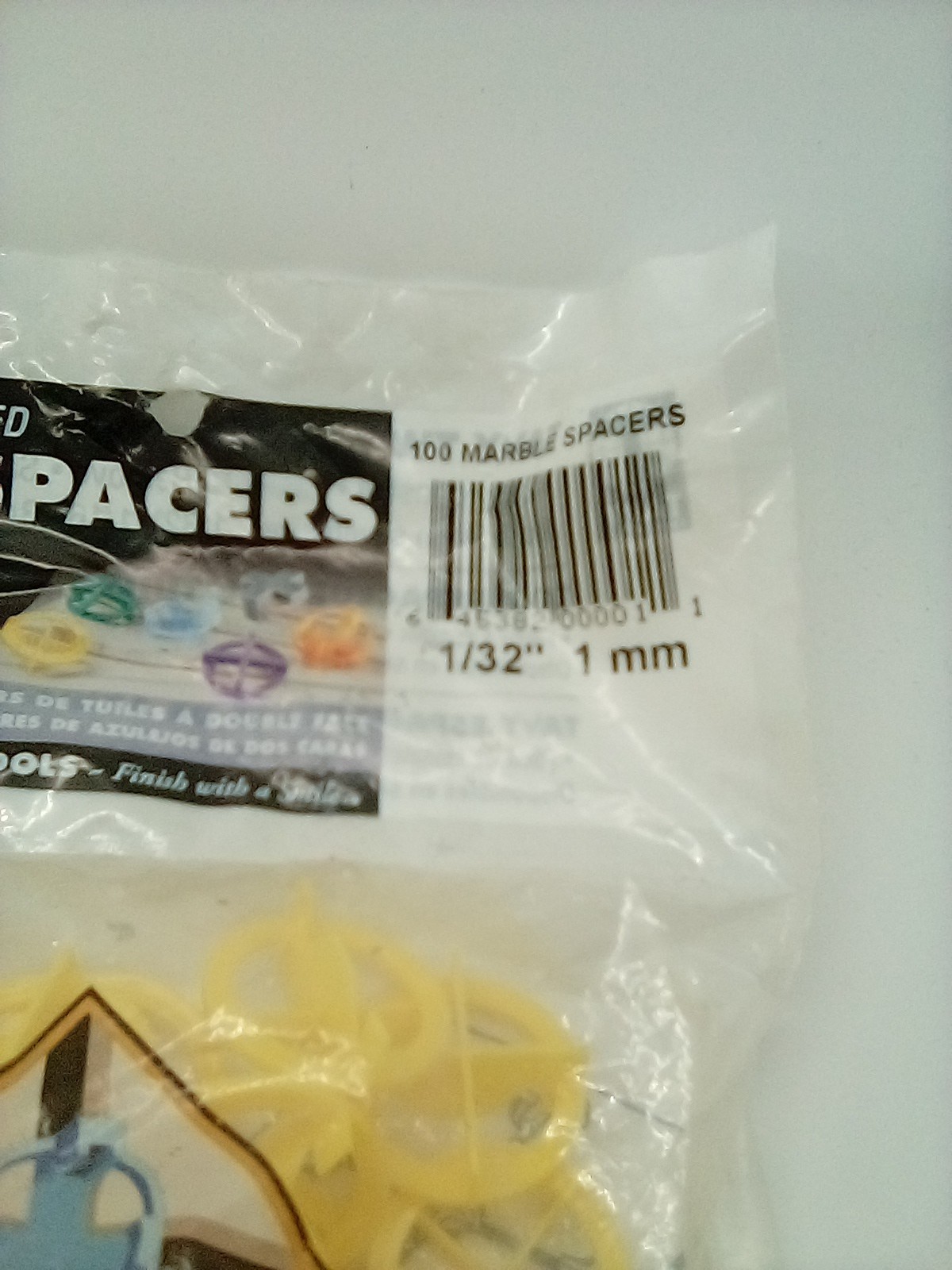 Tavy Two-Sided Tile Spacers 4corner View 1/32″ (1mm) – New 300 Total. 100pr Bags