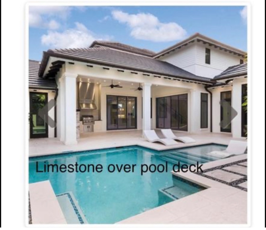 Limestone floor tile 24×24