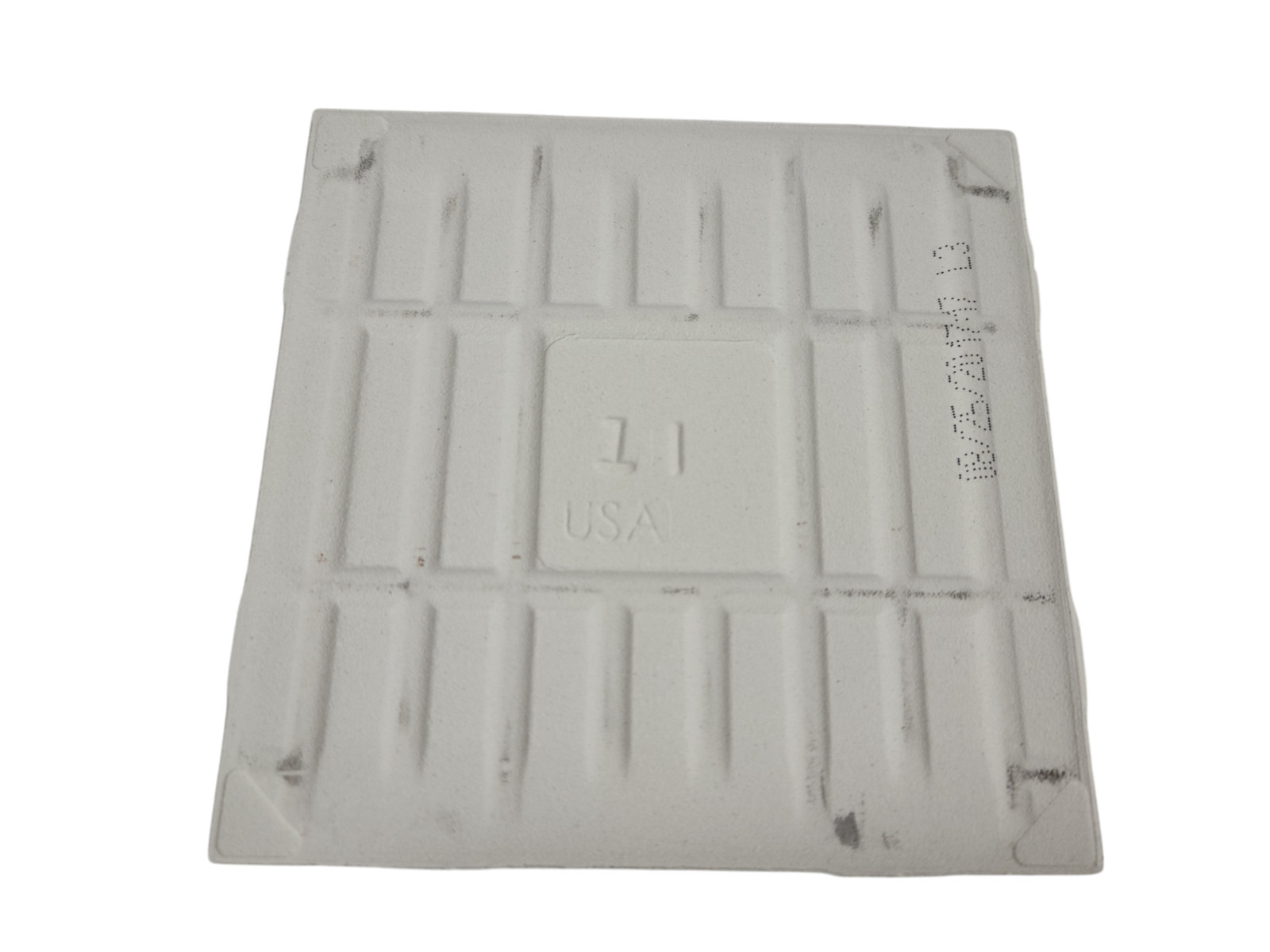 Beige Ceramic Tile 4.25 in Almond Bone Matte Subway Square Mid Century Modern