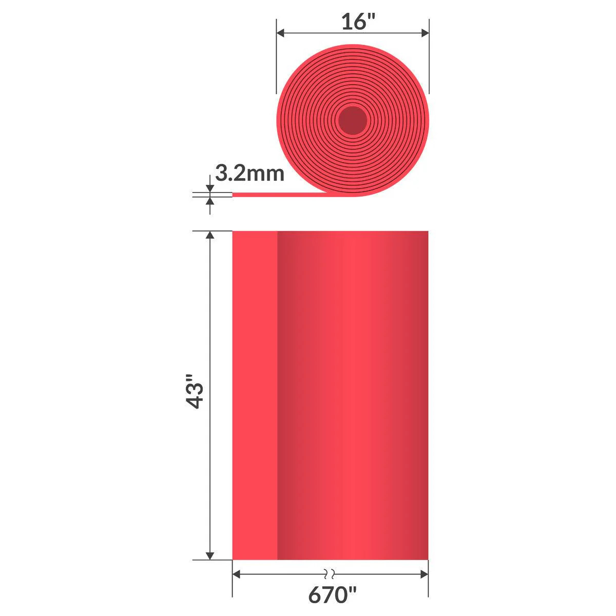 3.2mm Floor Underlayment 200 Sq Ft Pro Acoustical Protection & Moisture Barrier