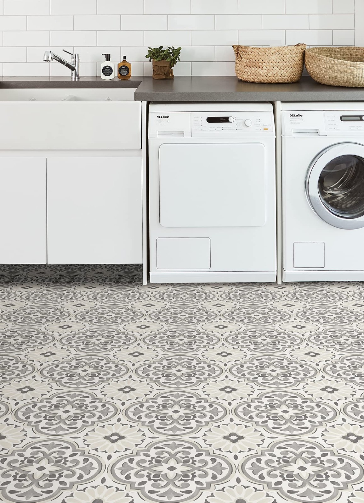 Gray Massimo Peel Stick Floor Tiles FP3988 Vinyl Flooring Waterproof Home Decor