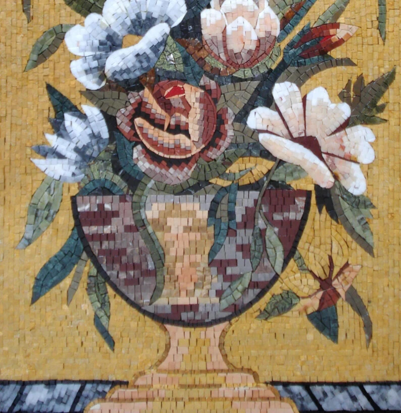 Natural Marble Art For Wall Décor And Housewarming Gift | Mosaic Multiple