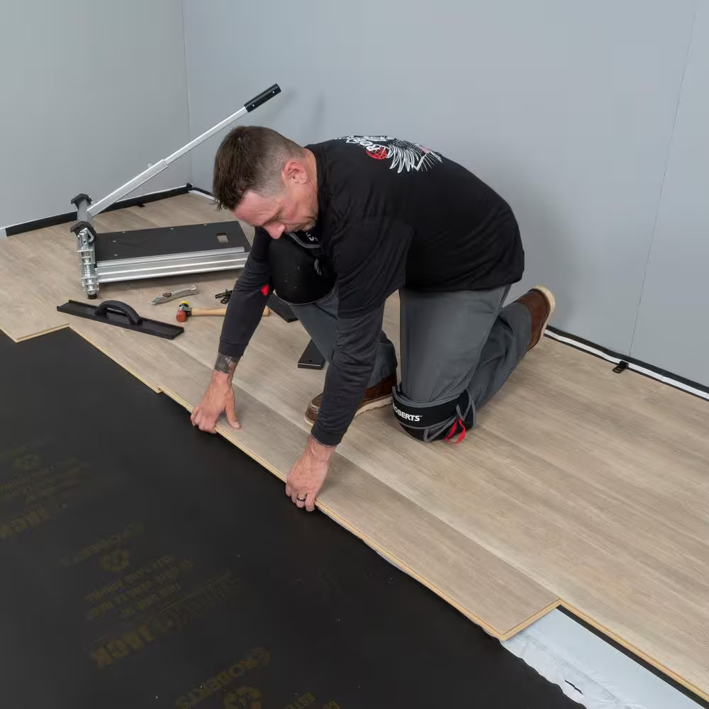 Black Jack 100 Sq. Ft. 28 Ft. X 43 In. X 2.5 Mm Premium 2-In-1 Underlayment for
