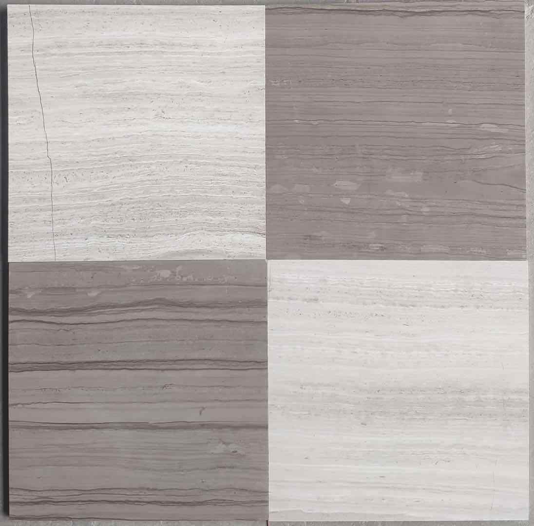 W44P 12×12 Athens Silver Cream Marble Tile Haisa Light Wooden Beige Polish