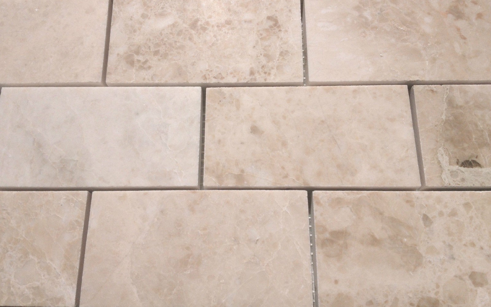 2×4 Cappuccino Marble Polished Finish and Straight Edge Backsplash Wall Floor