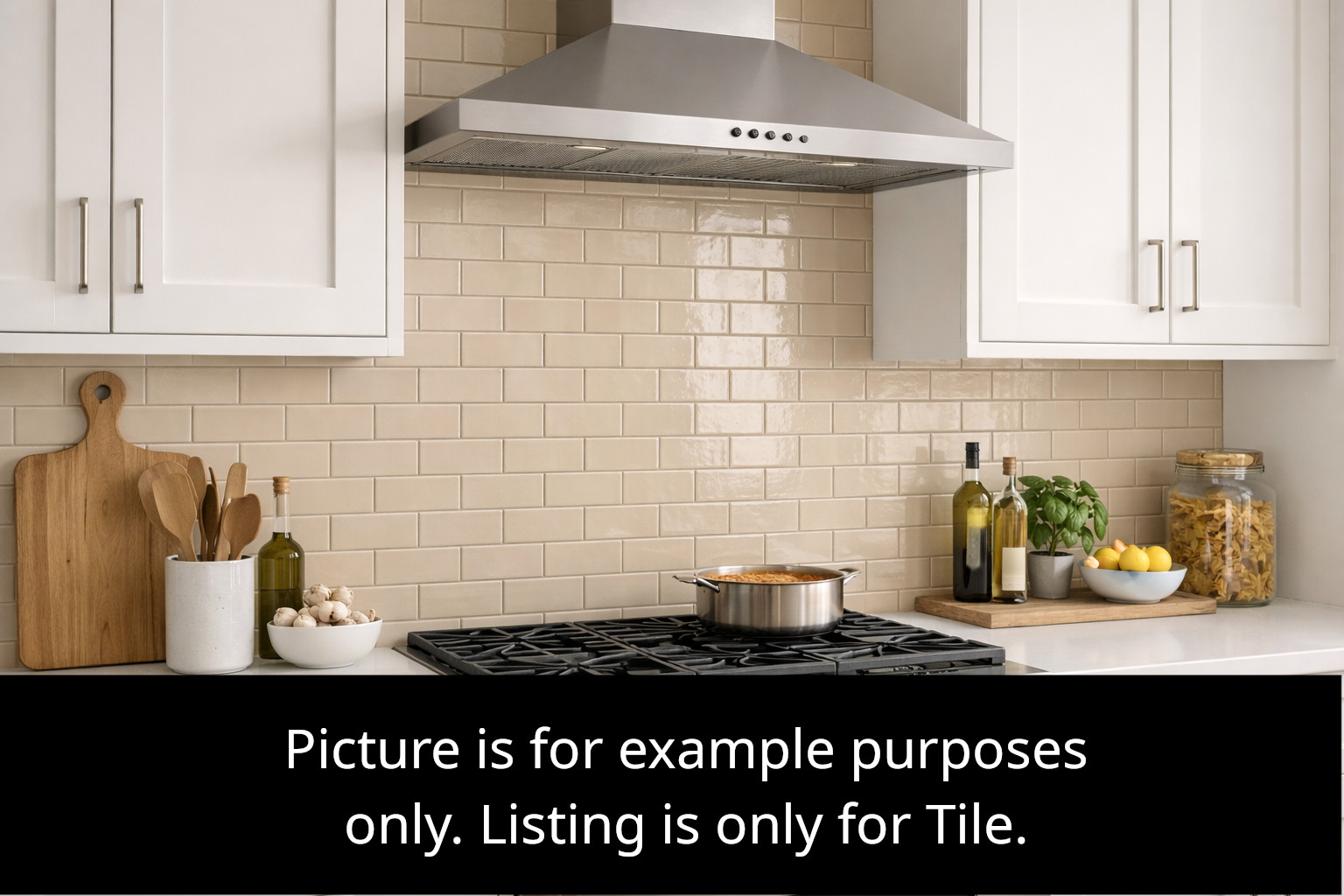 Tan Glossy Wall Tile 3×6 Remodel Kitchen Ceramic Summitville C# 234 10 SQ FT