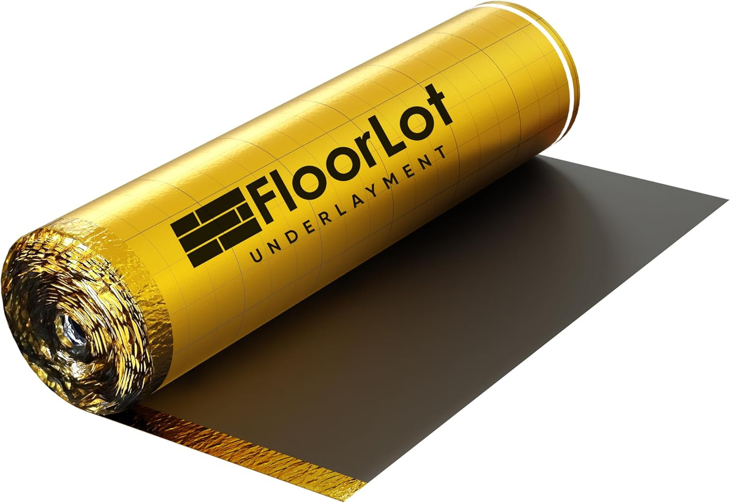 Goldmax Premium Floor Underlayment – 200 Sqft Roll – 3Mm Thick – with Moisture B