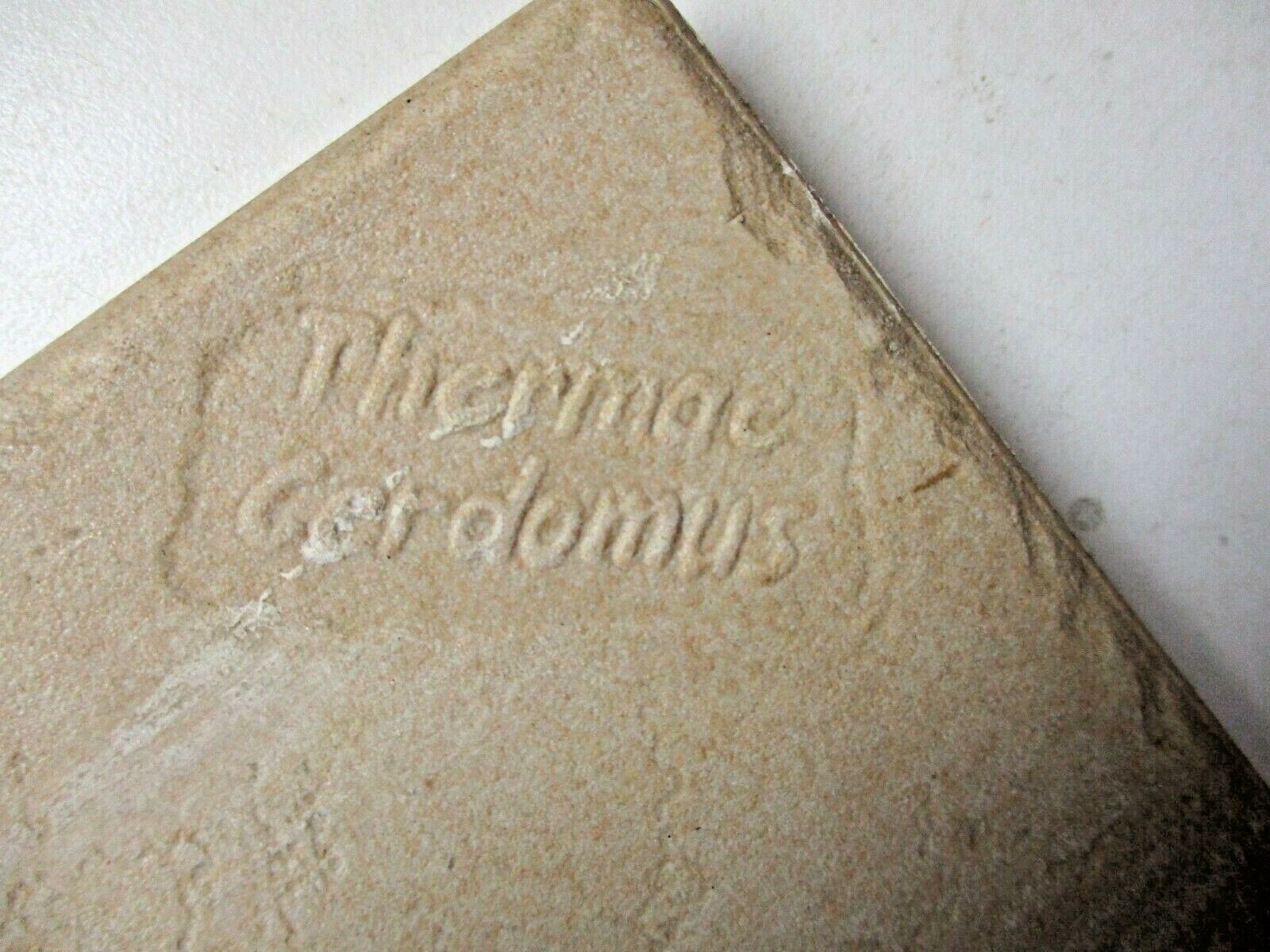 Thermae Cerdomus Italy Sq. 3-7/8″ Beige Matte Imitation SandStone Tile 1 Vintage