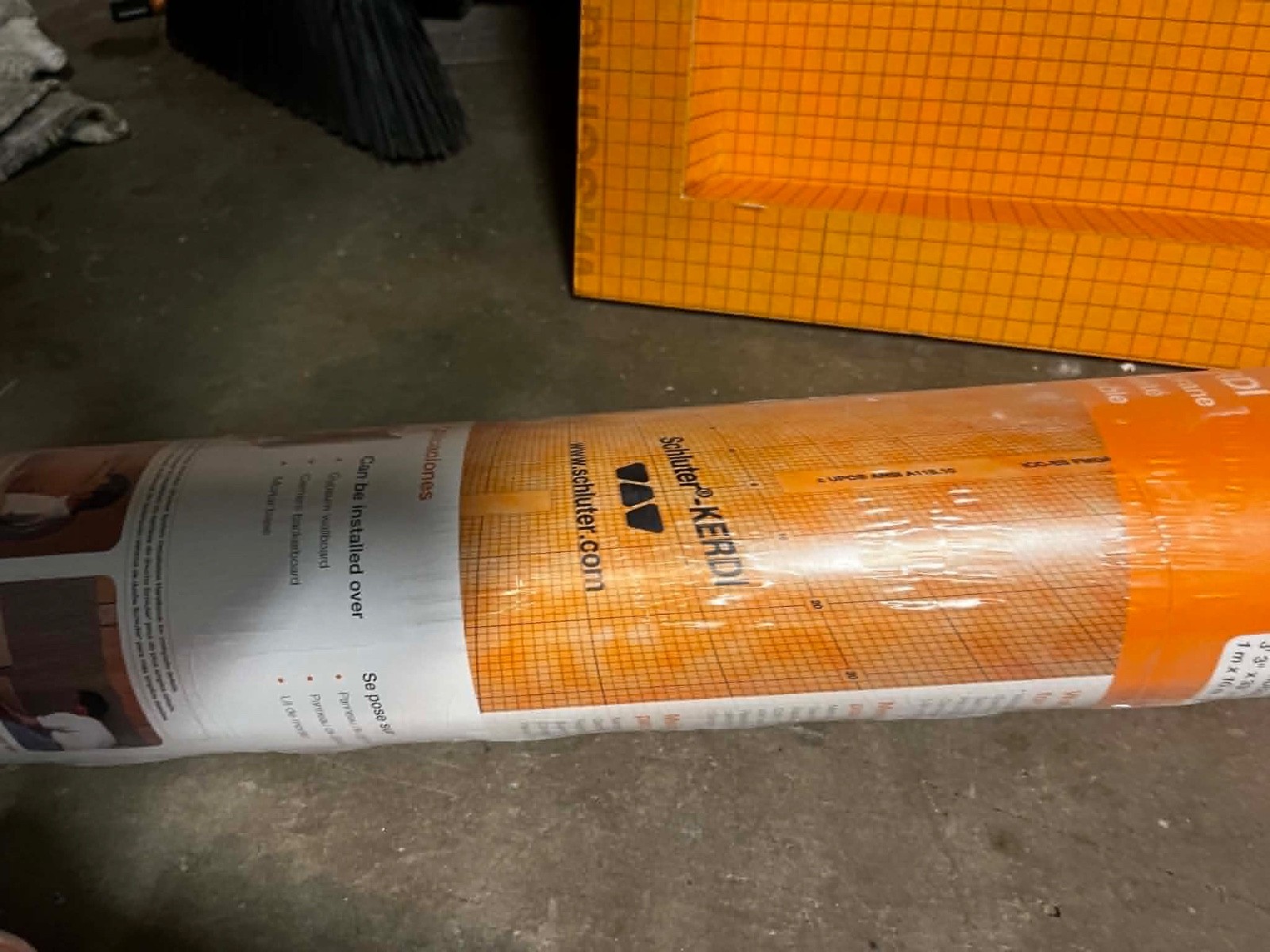 Schluter Systems KERDI200/5M Waterproofing Membrane 54 Ft