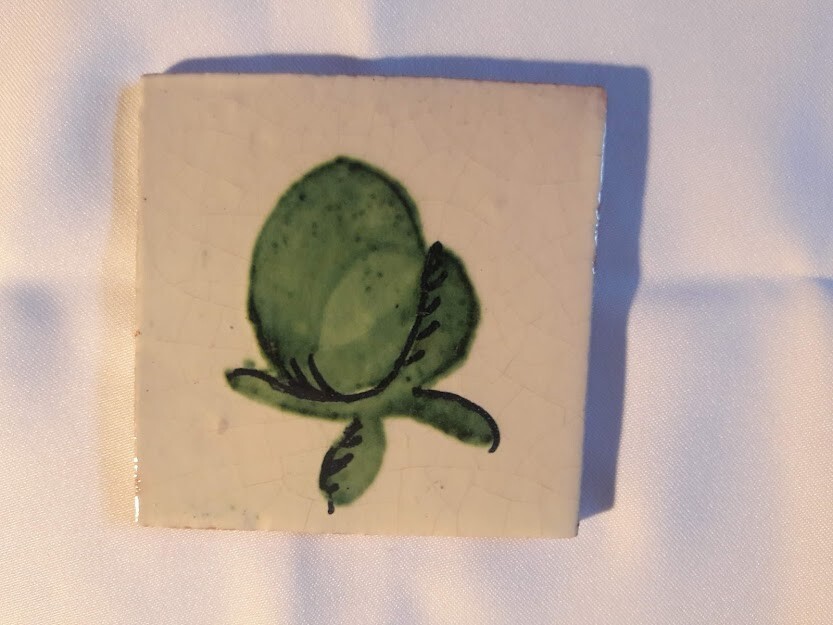 10 MEXICAN TILE for WALL or FLOOR or BACKSPLASH COZUMEL MEXICO CERAMIC #017