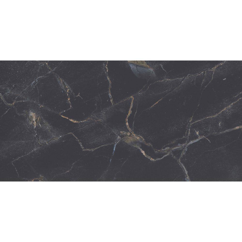 Parkview Brown 11.81 In. X 23.62 In. Polished Porcelain Field Tile