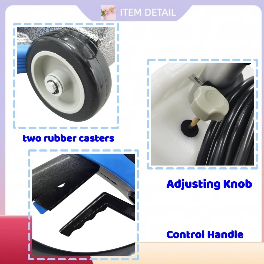 Commercial Floor Polishing Machine 110V for Marble Tile Carpet Wood Floor Clean