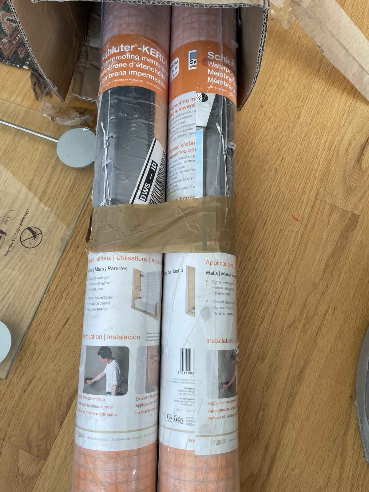 Schlüter-KERDI Waterproofing Membrane KERDI200/5M 3ft 3in x 16ft 5in 2pk