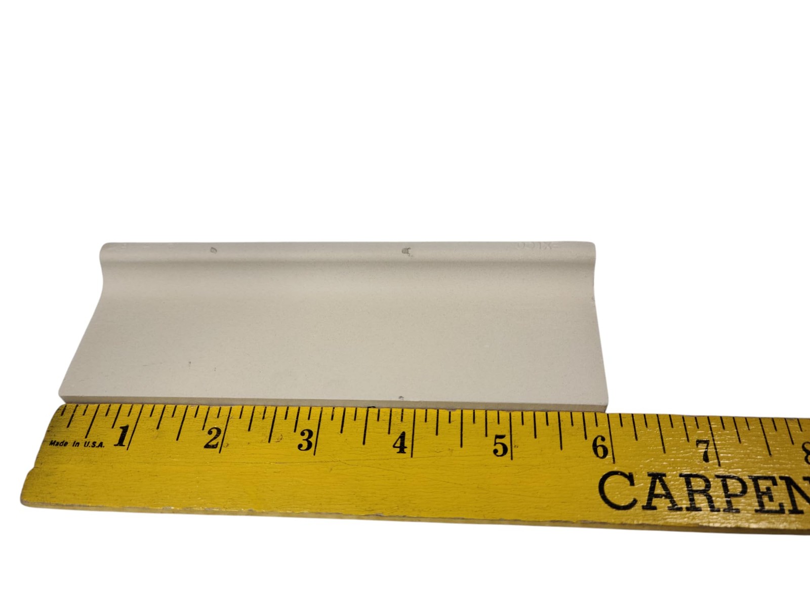 Black 2 x 6 in Ceramic Tile Bullnose Mud Cap Trim Edge 2×6 inch Mudcap American