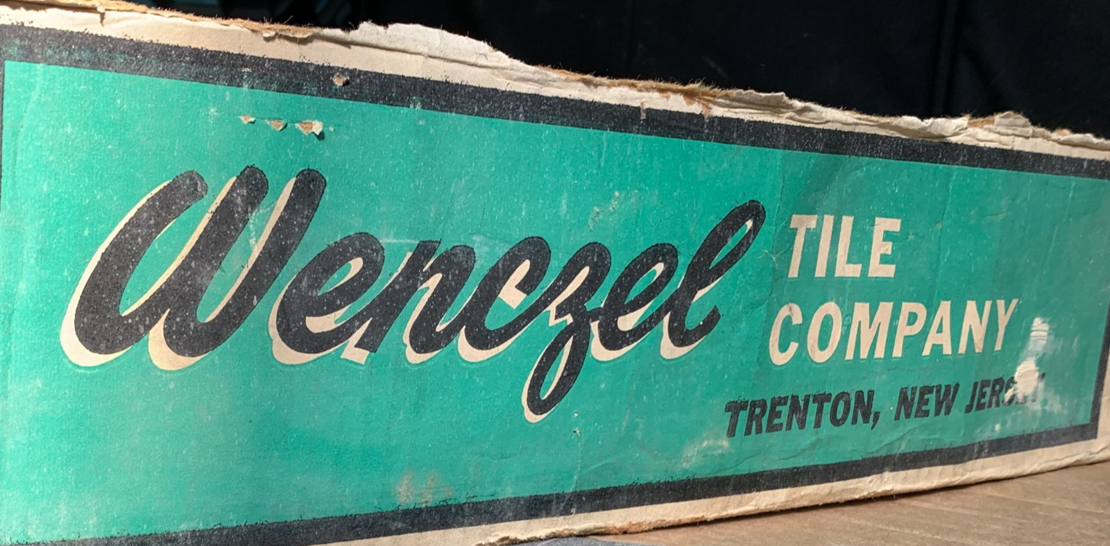 New Vintage Wenczel Tile Co Ceramic Suntan #221 Gloss 4 5/16″ x 4 5/16″