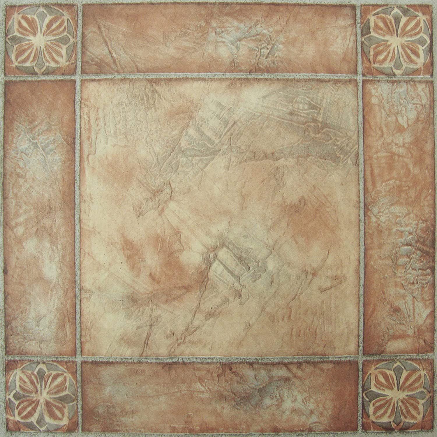 Spanish Stick DIY Flooring by Achim Home Decor Perfect for Kitchen 12″ x 12 USA