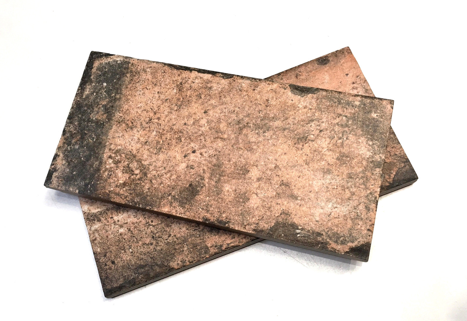 Rustic Walnut Brick Look 4×8 Porcelain Tile Wall Floor Kitchen (ONE PIECE)