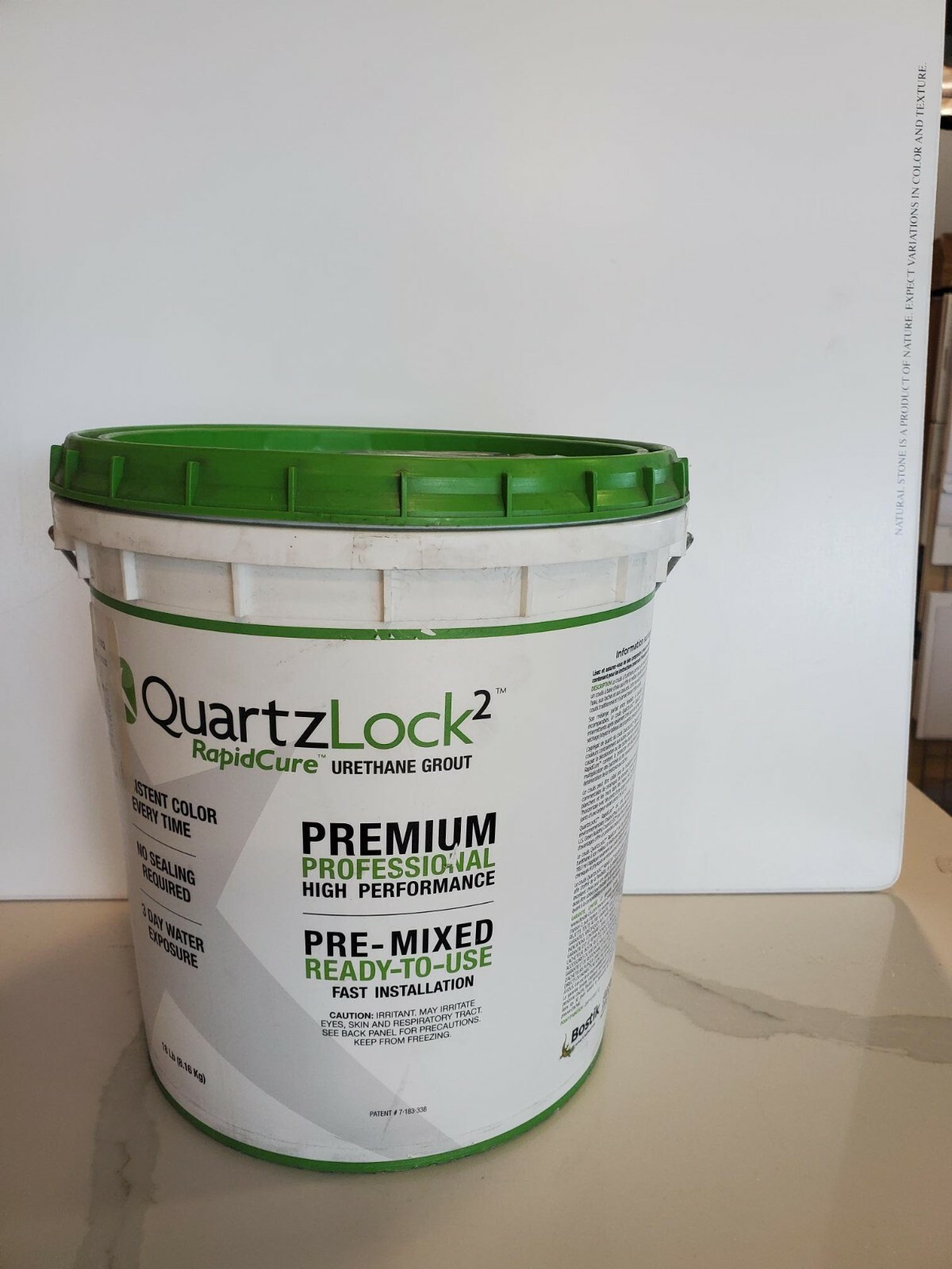 QuartzLock2 – RapidCure – Urethane Grout – New – 18lb Pre-Mixed – Free Shipping!