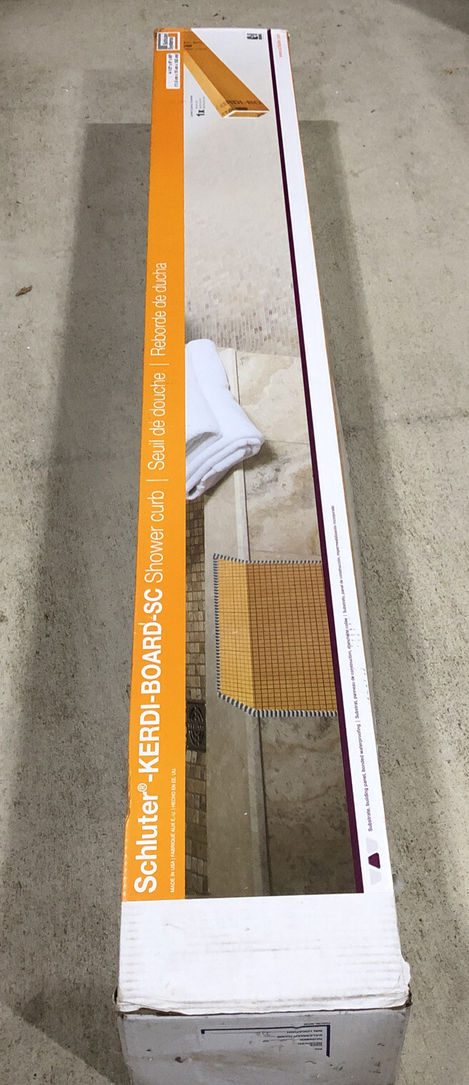 Schluter Systems Kerdi Shower Curb KBSC115150 60″ x 4-1/2″ (122 cm x 11.5 cm)