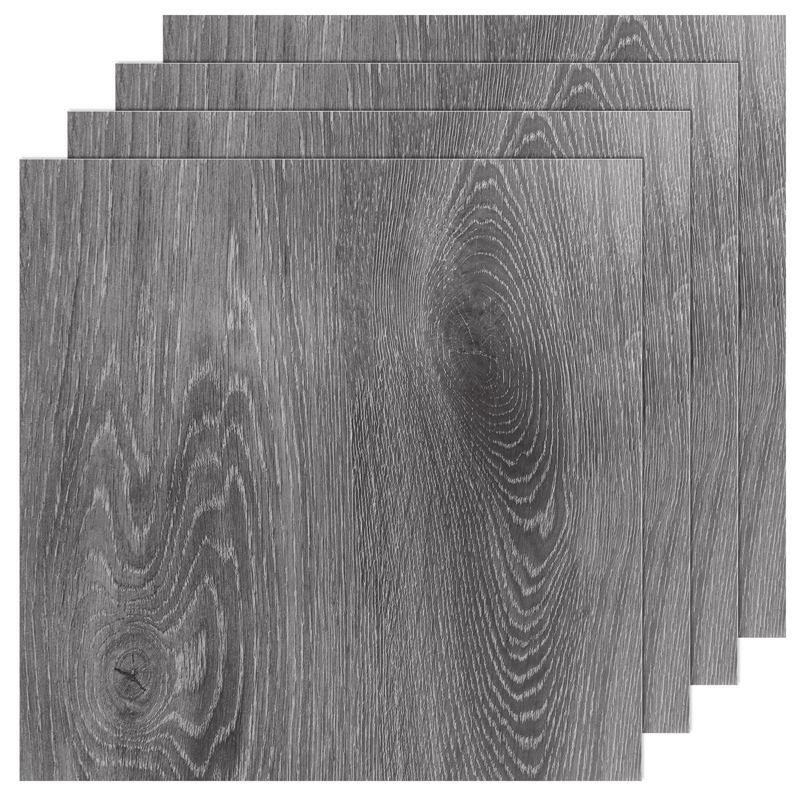 AKOLAFE 40 Sheet Vinyl Flooring 12” x 12” Peel and Stick Floor Tile