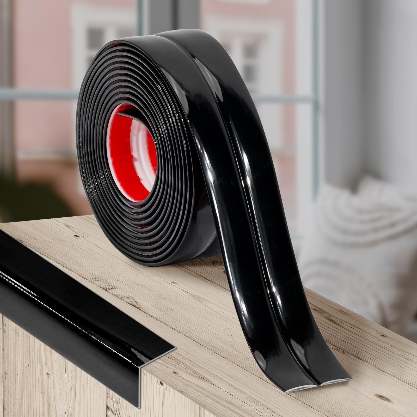 10Ft Peel and Stick Molding Trim, Flexible 1.57in Self-Adhesive Wall Trim, In.
