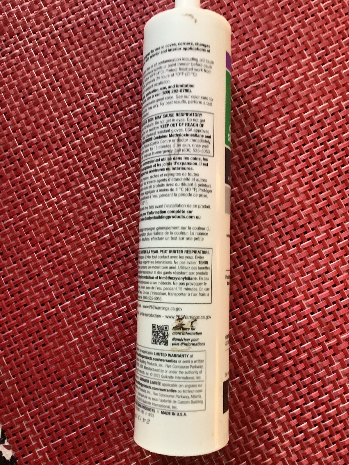 Commercial 100% Silicone Sealant 3 Grout 165 Delorean Gray Quantity – 3