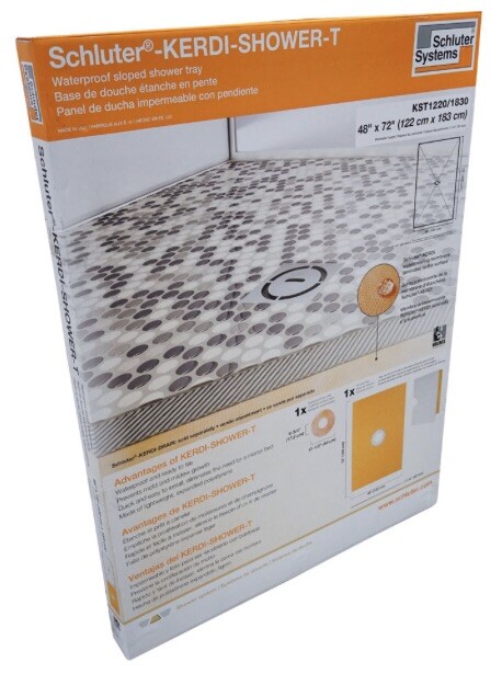 Schluter Kerdi Shower Tray 48″x72″