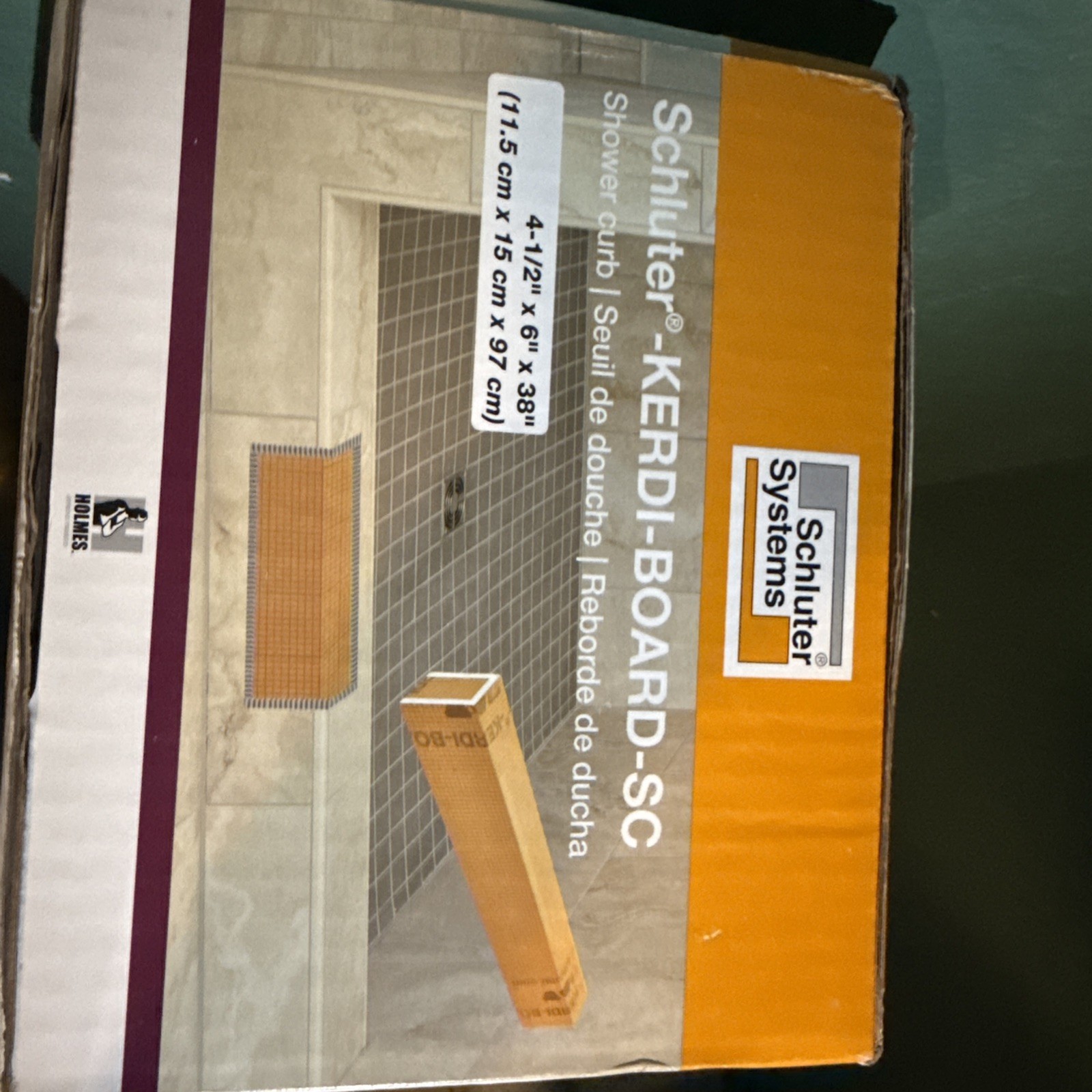 Schluter Systems Kerdi Shower Curb KBSC115150 38″ x 4-1/2″ (97cm x 11.5 cm)