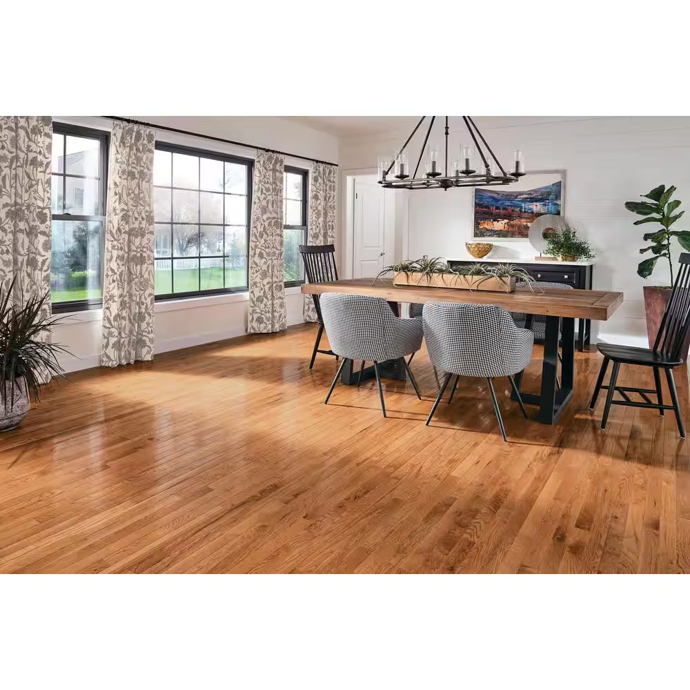 Plano Marsh Oak 3/4 In. T X 2-1/4 In. W Smooth Solid Hardwood Flooring (20 Sq.Ft