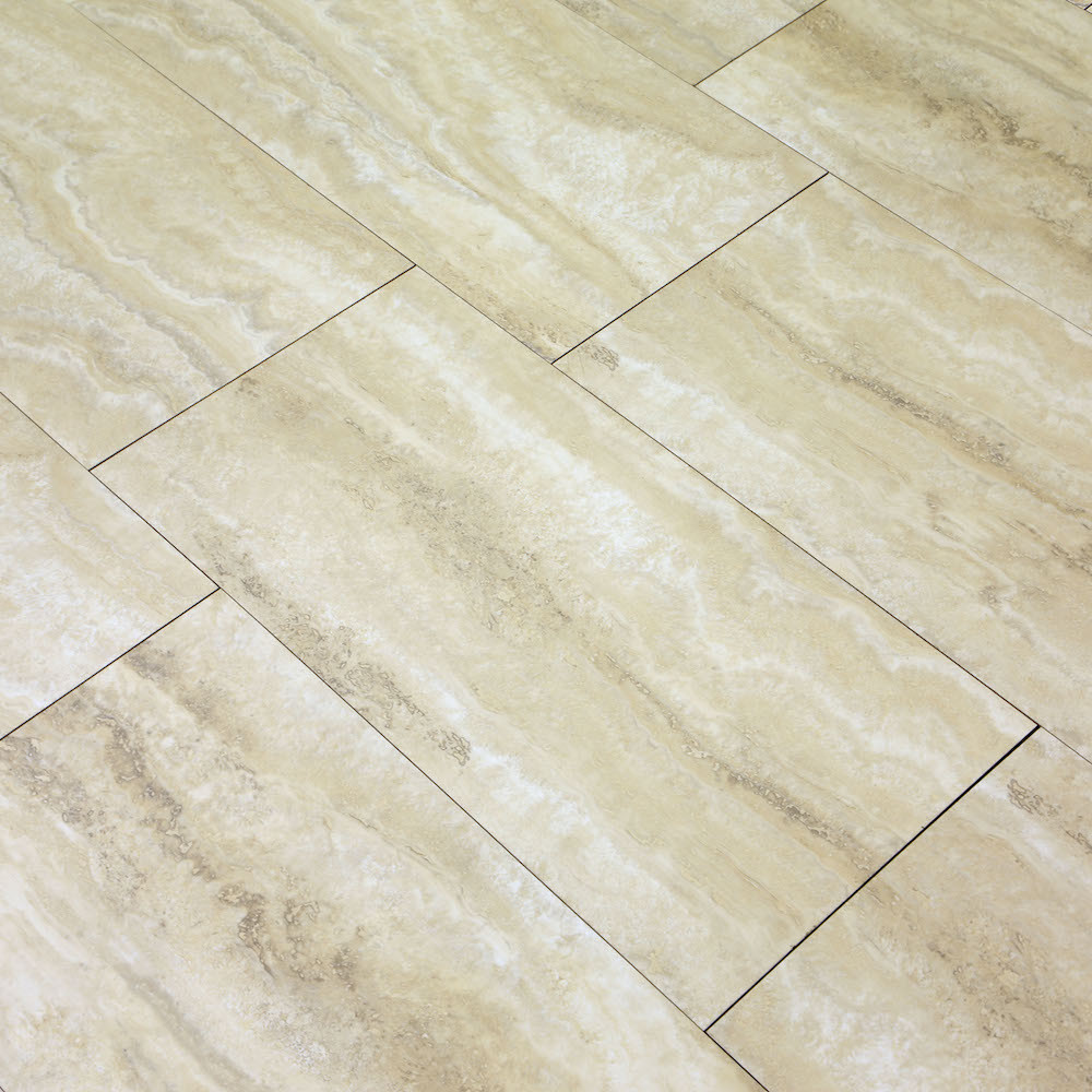 12″x24″ BASEMENT FLOORING DIY SAHARA BEIGE SLATE – 2 SQ.FT per Tile- Made In USA