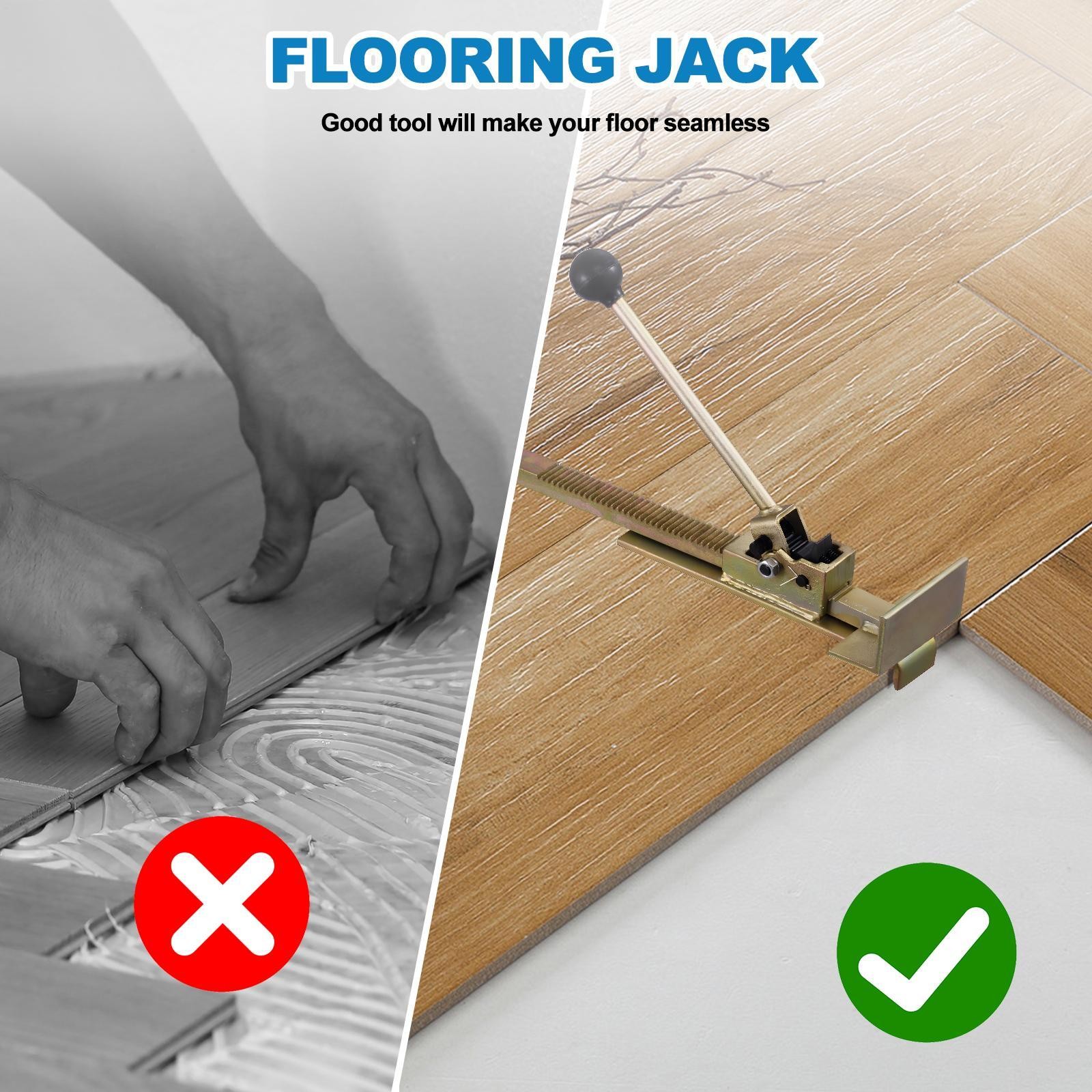 Professional Flooring Jack for Laminate Flooring Installation Hard Wood Straight