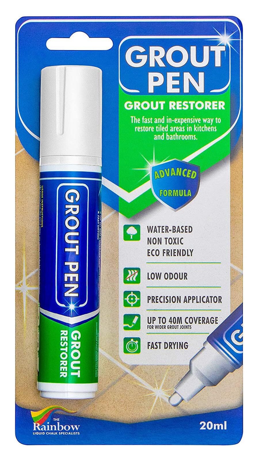 Grout Pen White Tile Paint Marker Waterproof Grout Paint Tile Grout Colorant An