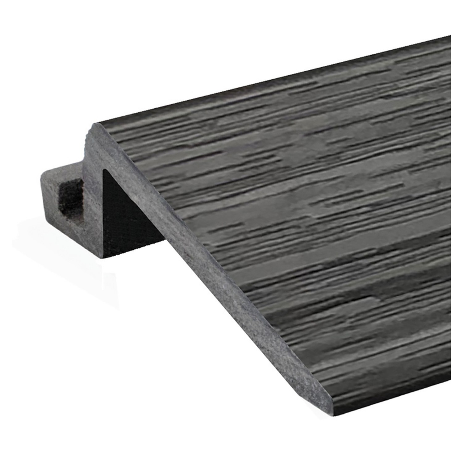 Aura 1 in. H X 24 in. L Prefinished Driftwood Polystyrene Floor Transition