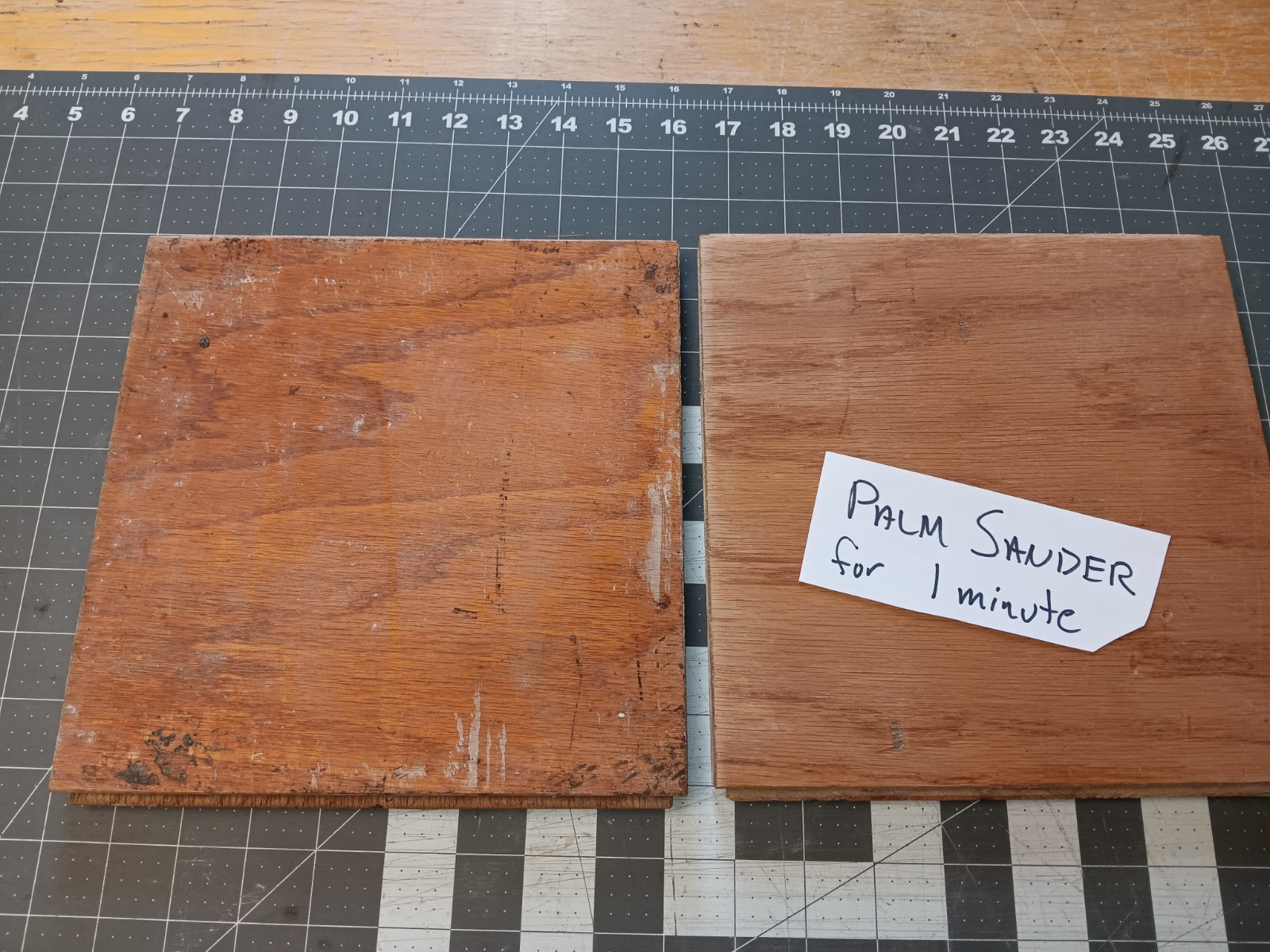 16 USED Vtg. MCM BRUCE Oak 9×9 Parquet Flooring NEED REFINISHING: Read Details