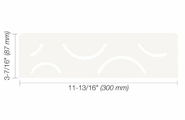 Schluter SHELF-N – Curve Design – Matte White – SNS1D6MBW