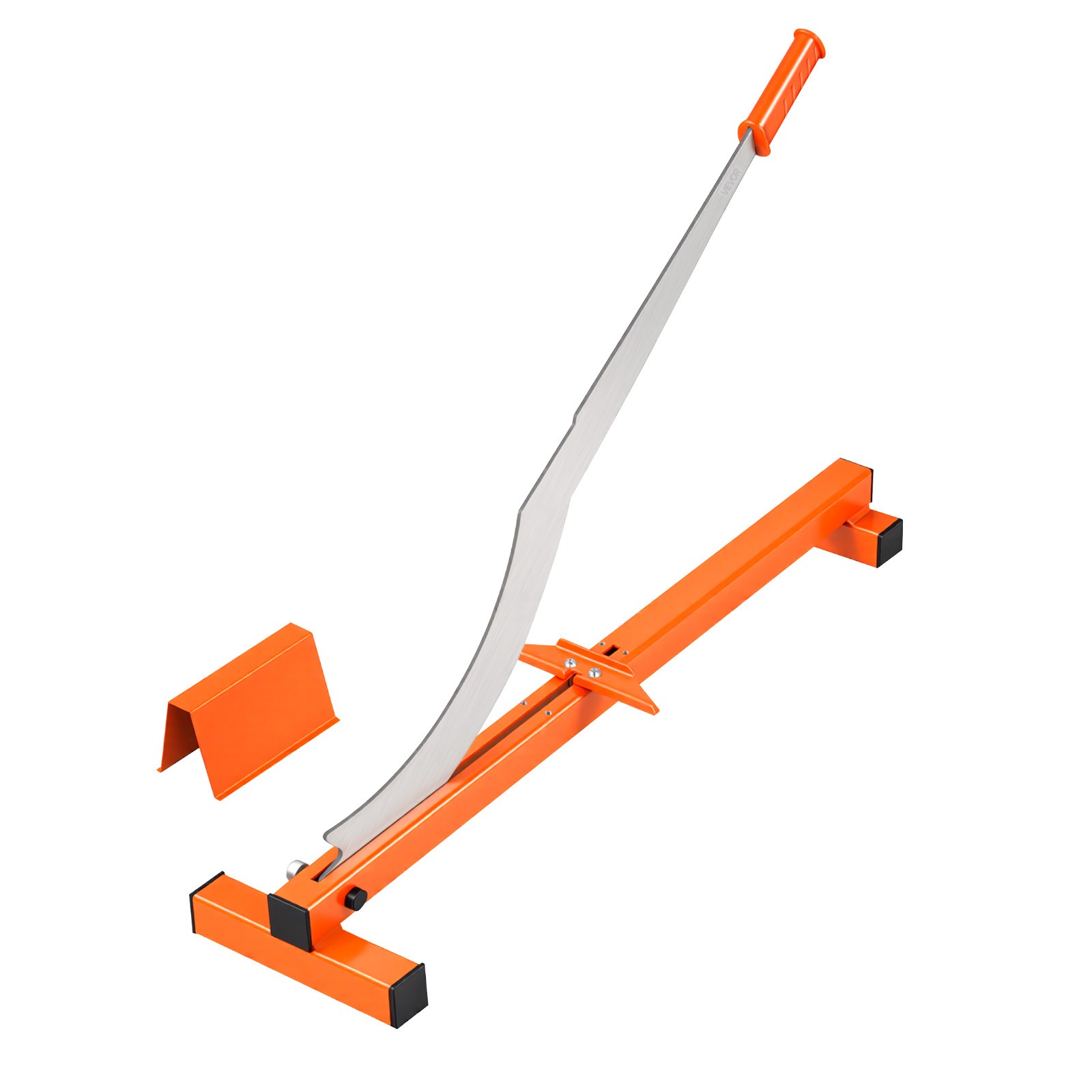 VEVOR 12″ Vinyl Floor Cutter 10mm Laminate Tool w/ Angle Guide D2 Blade