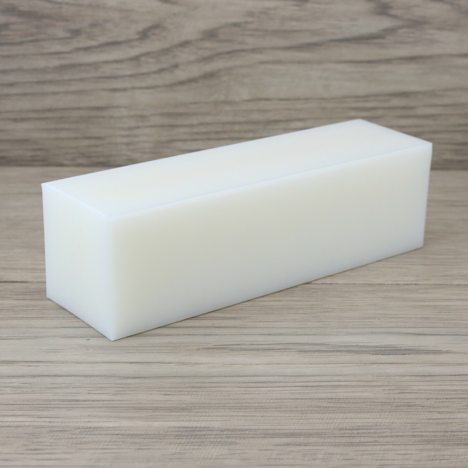 Powernail Heavy-Duty Solid UHMW Tapping Block White (7.9″ L x 2.4″ W x 2.4″ H)