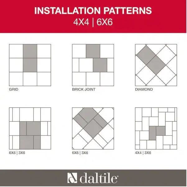 Daltile Matte Almond 4.25*4.25in Ceramic Wall Tile 12.5 sq. ft. 100Pc