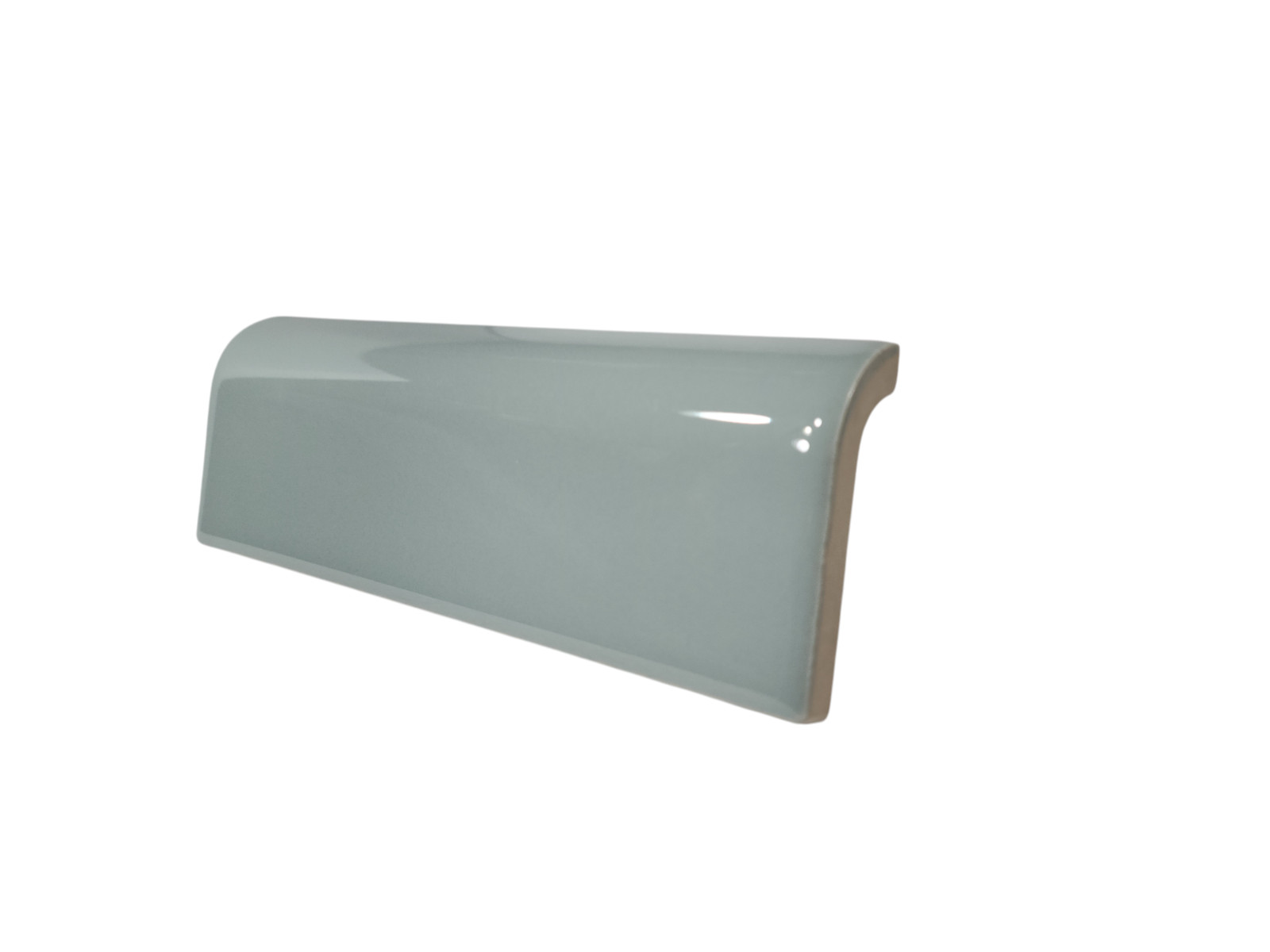 Seafoam Green Ceramic Tile Mud Cap Backsplash Subway Mudcap Mid Century Modern
