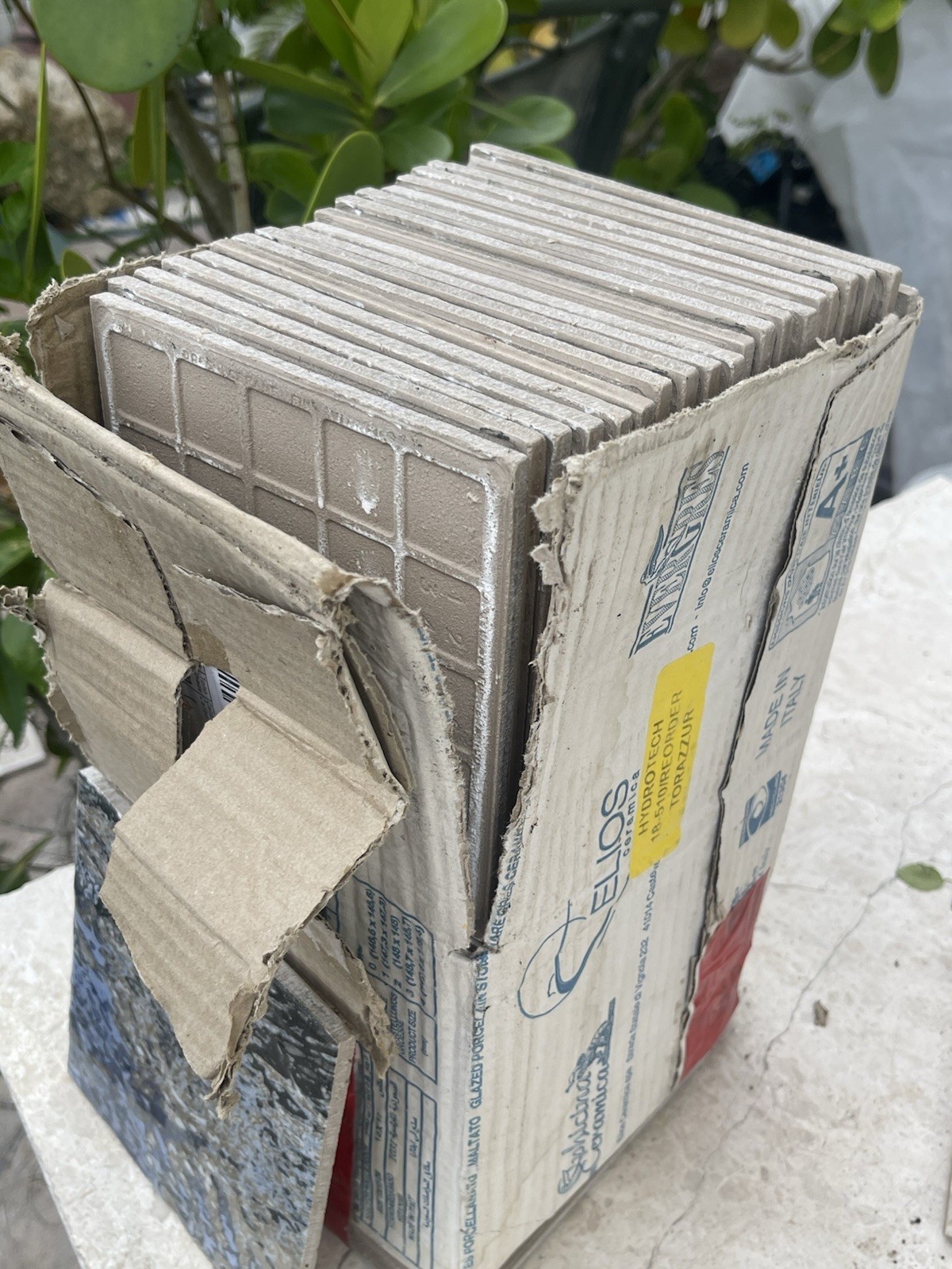 43 pieces Elios Italy 6 inch waterline tile TORAZZUR 10.75 Sq Ft