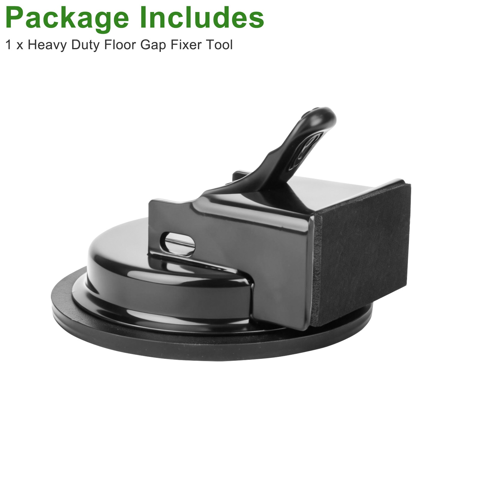 Floor Gap Fixer Tool with Suction Cup for Hardwood-Laminate and Vinyl Flooring