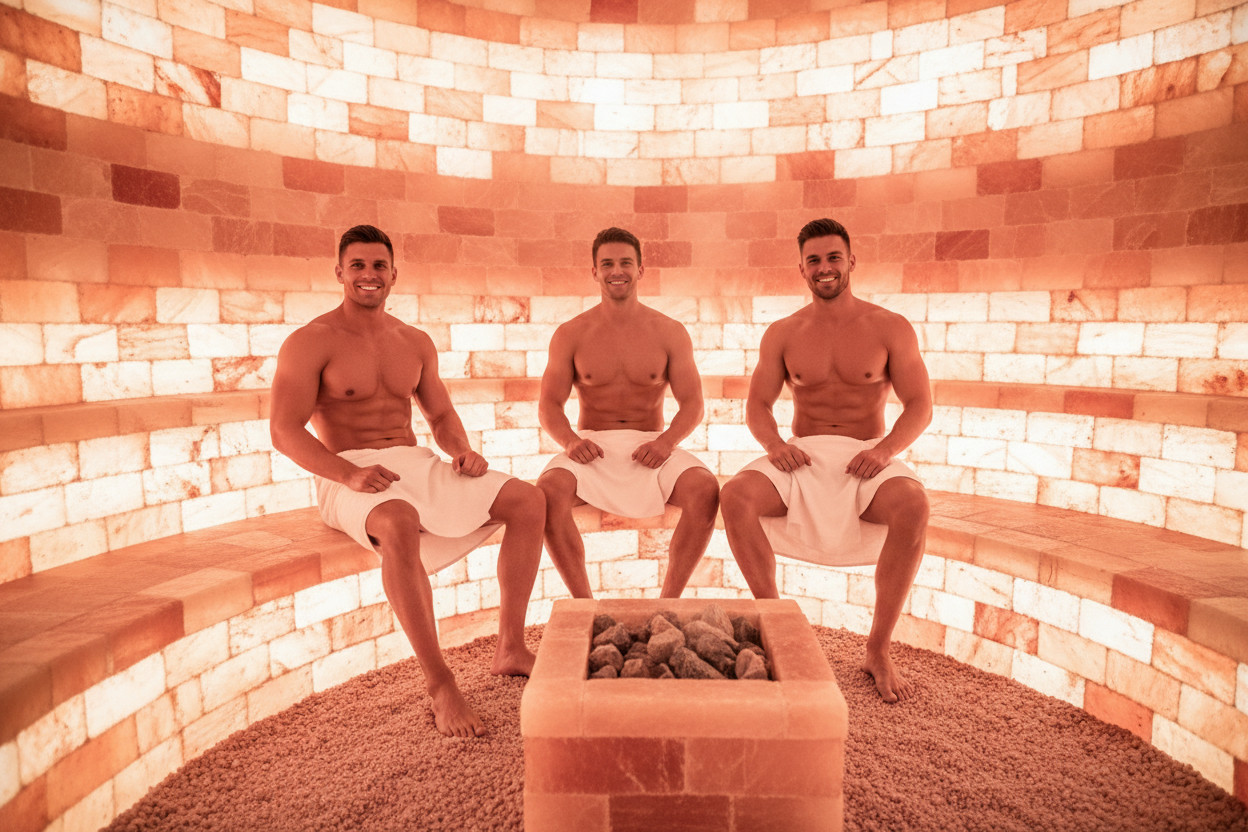 SALT ROOM! 16’x16′ 256 Sq ft Himalayan Salt Cave Sauna Chamber Relaxation NEW!
