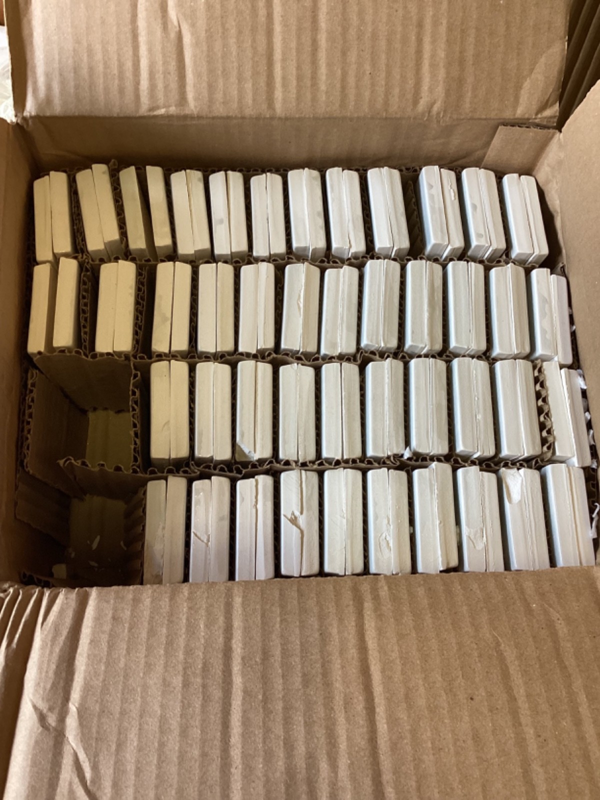 Light Aspen Tile by Tile America Box of 96 4.25” x 2.25 New Slight Bevel