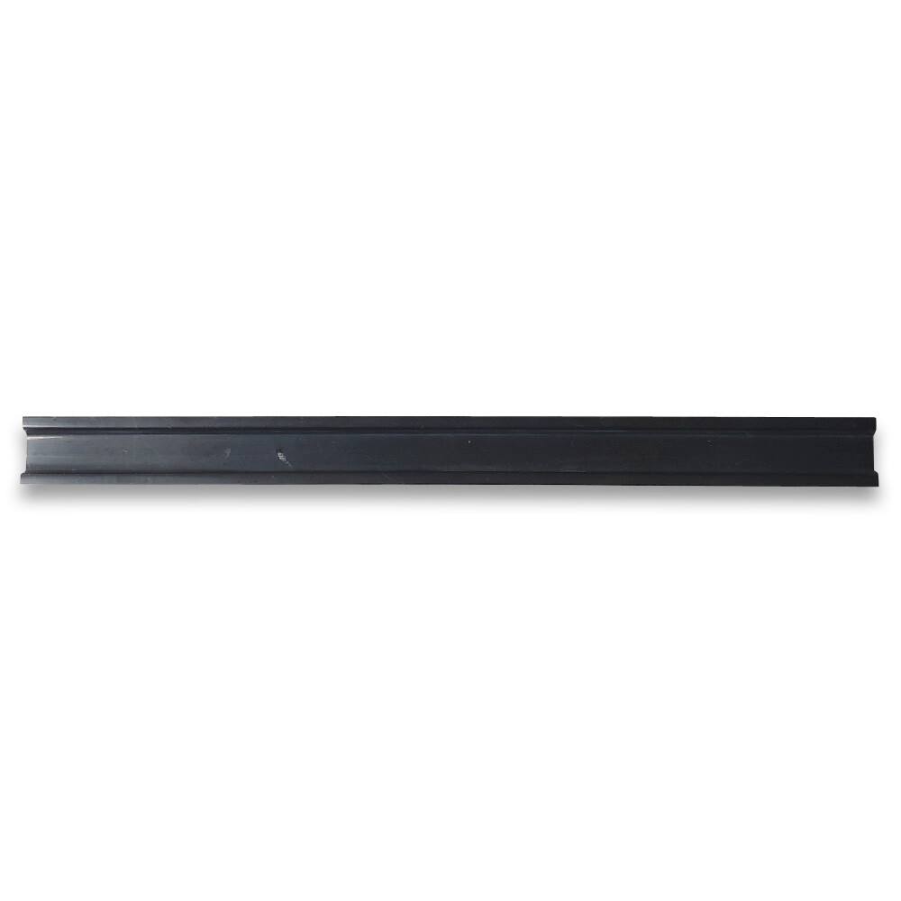 N15P Nero Marquina Black Marble Groove Liner Pencil Trim Molding Polished