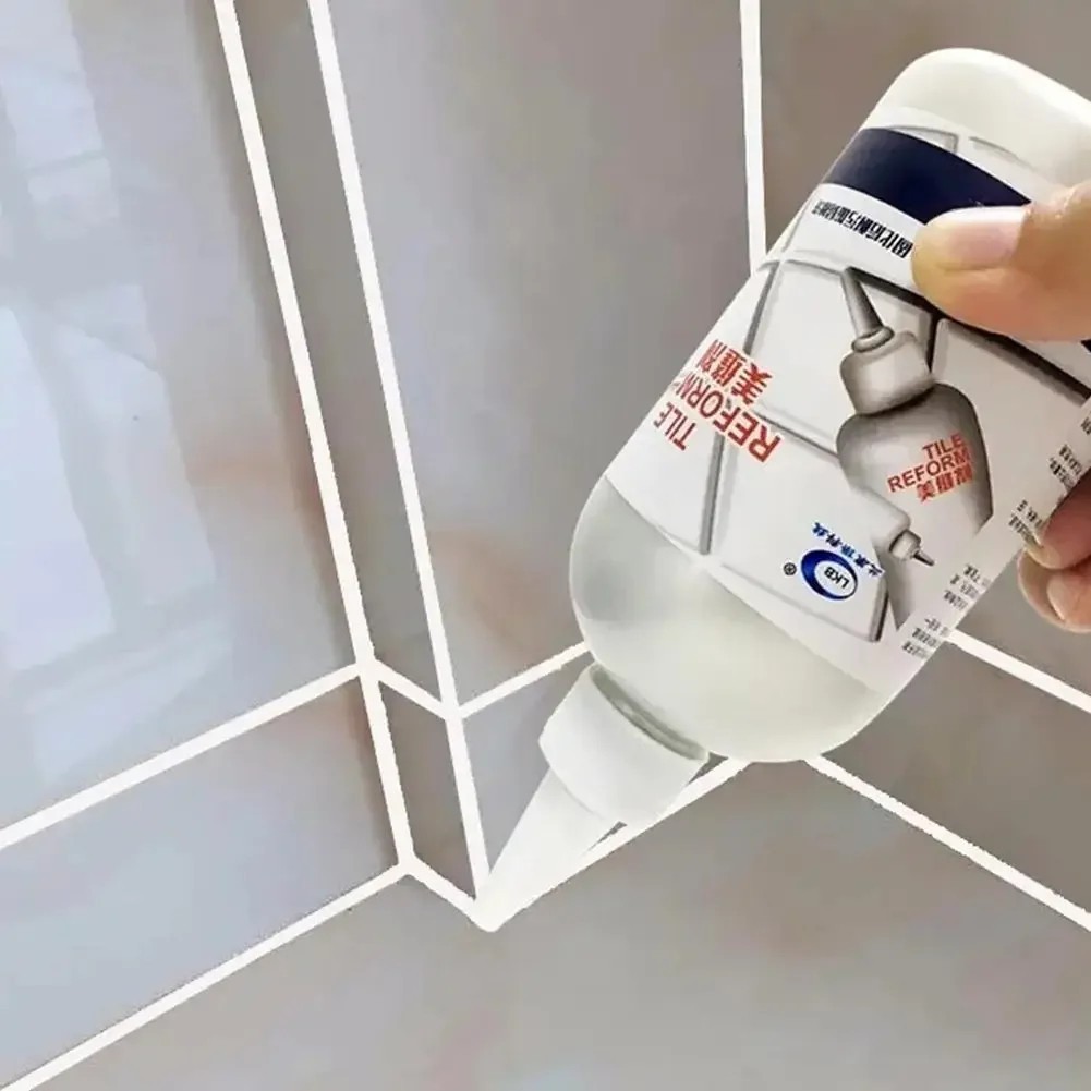 Waterproof Tile Grout Repair & Filler: White 150ml for Kitchen & Bathroom Gaps